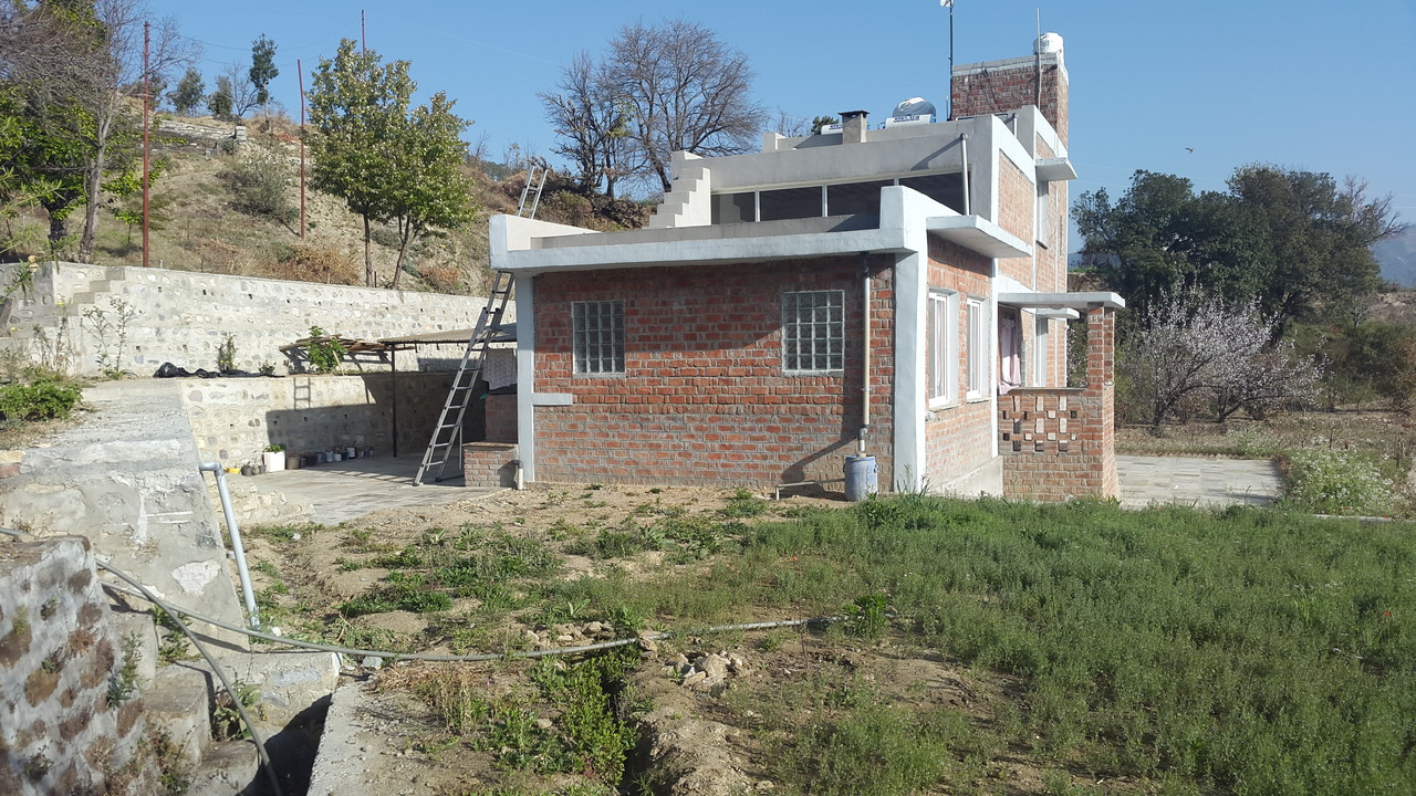 House from the kitchen garden