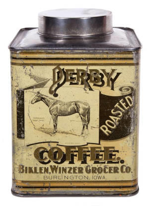 Photo of Derby Coffee Can, c.1915